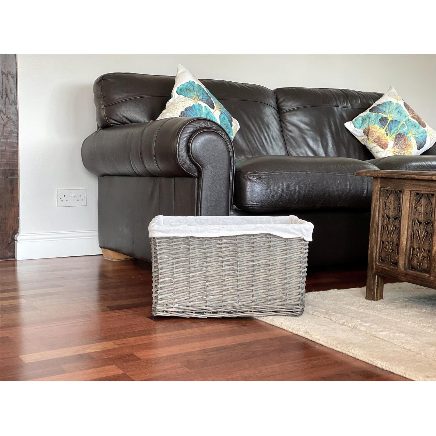 Image of Big Huge Deep Fireplace Log Basket&hellip;