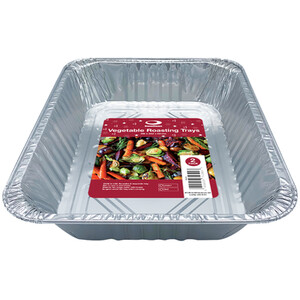Pack of 2 Vegetable Roasting Trays