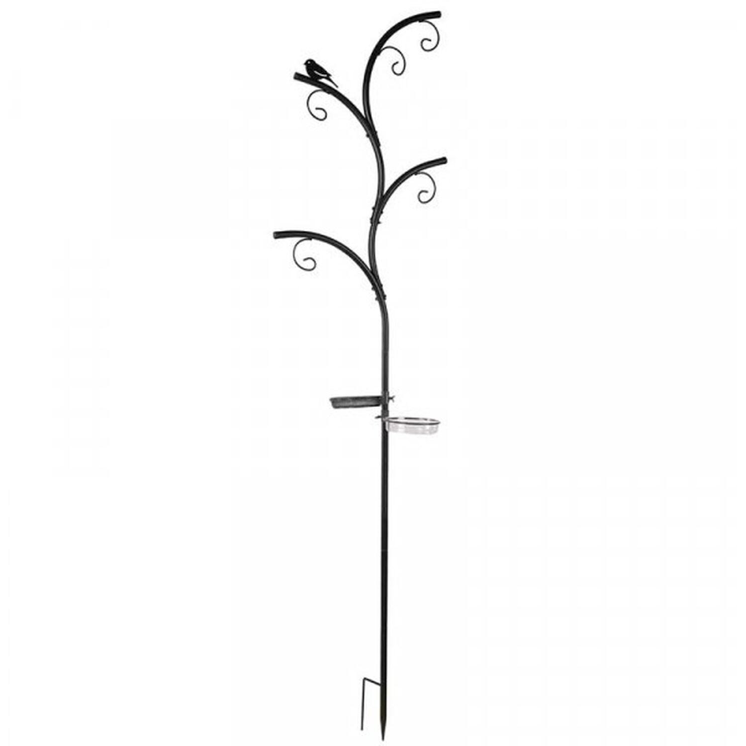 Image of Large Bird Feeding Station - Black