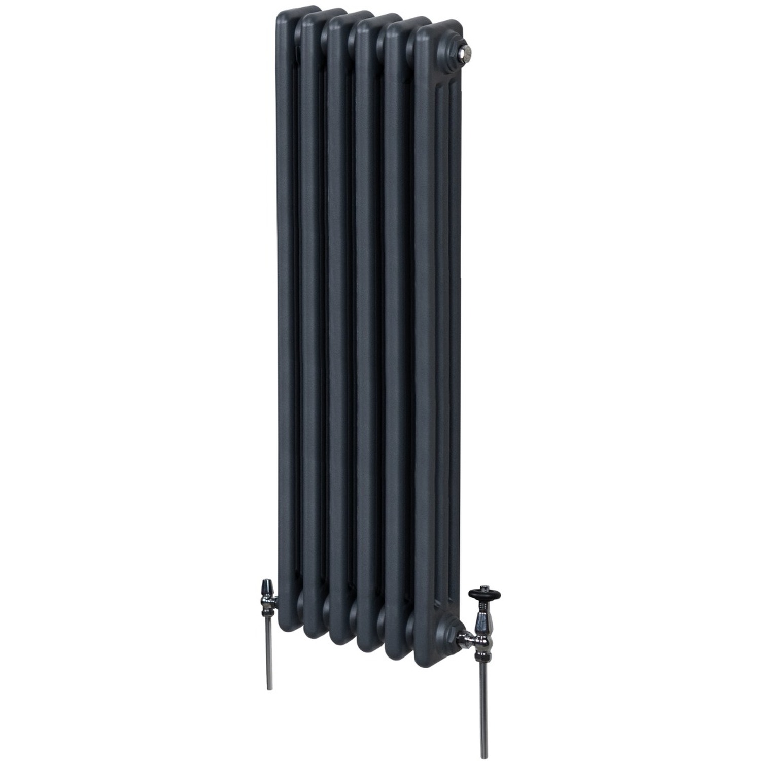 Traditional Column Radiators - Grey / 10cm / 150cm / 29cm