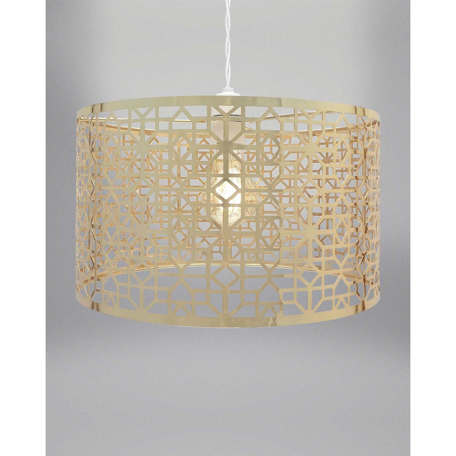 Image of Moderne French Light Fitting - Gold