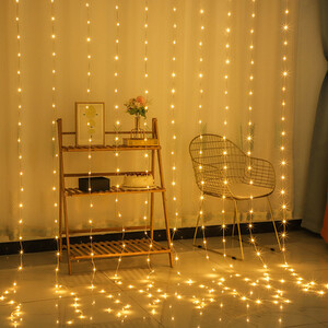 300 LED Curtain Light with Remote