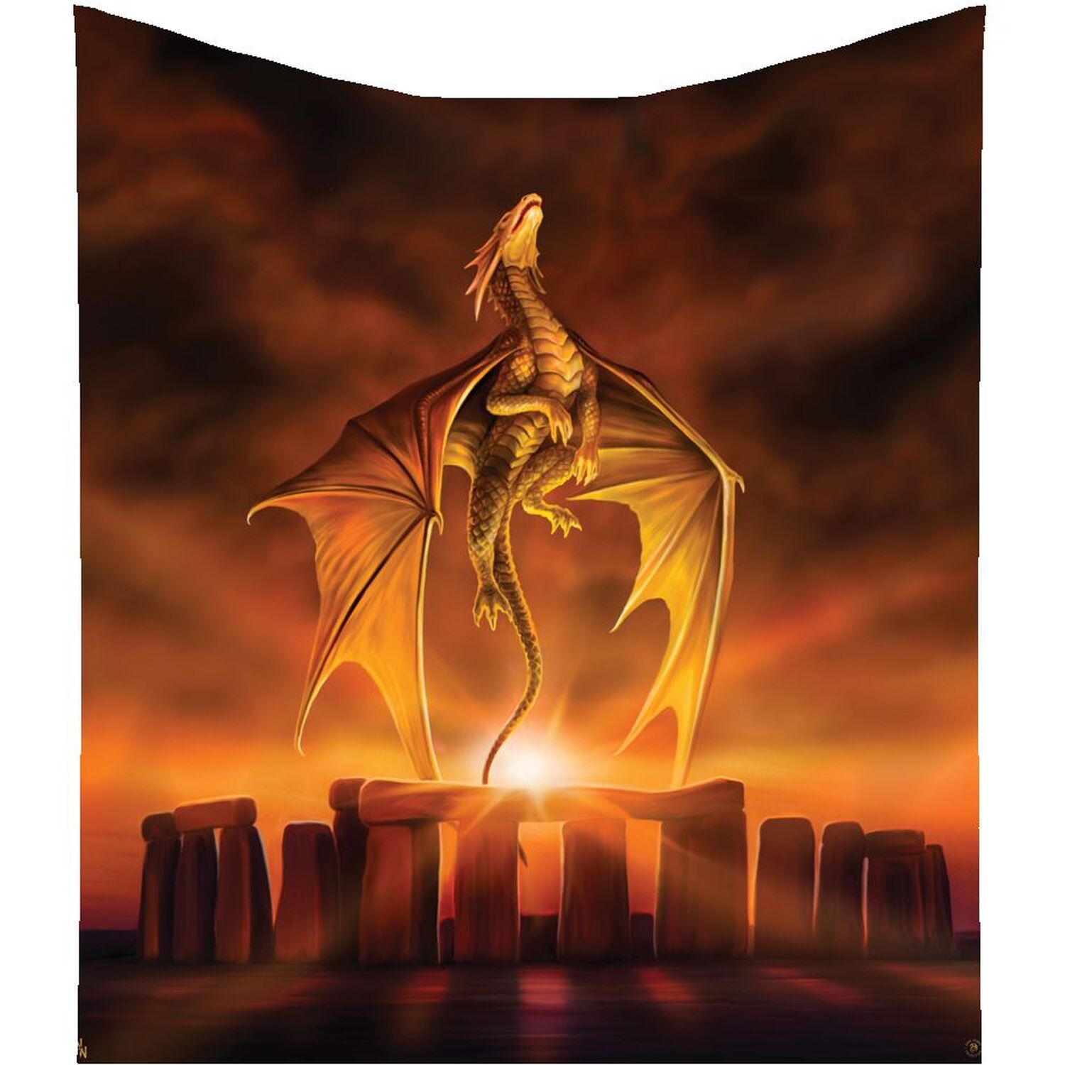 Anne Stokes Solstice Throw - 160cm