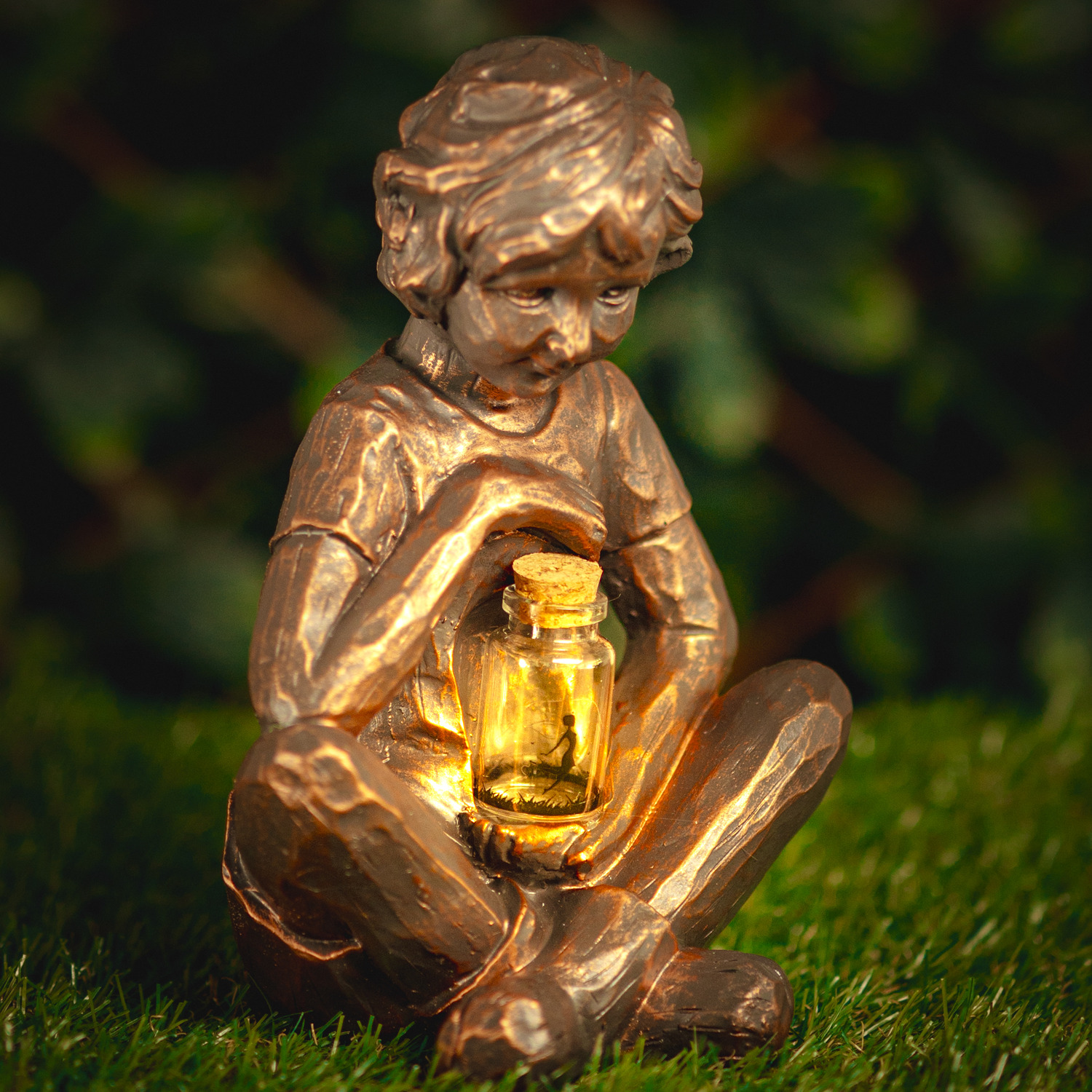 Image of Solar Boy Garden Ornament Fairy Lantern&hellip;