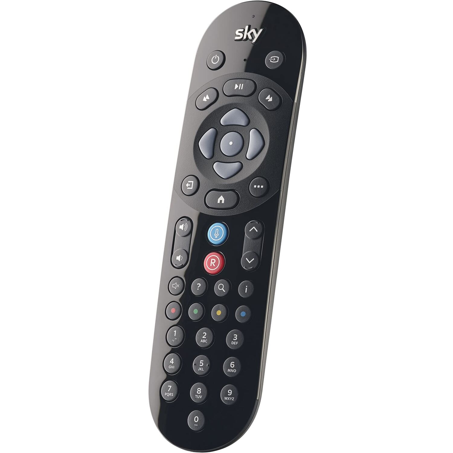 Sky Q Remote Control with Voice Search - Black