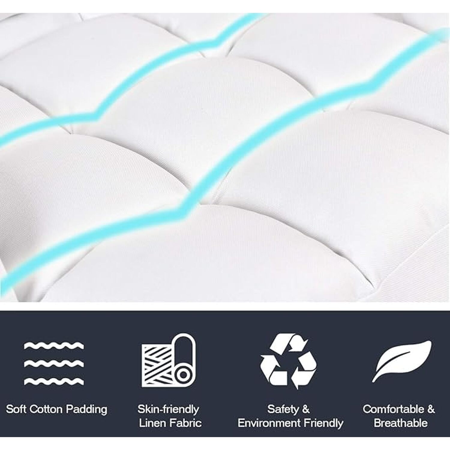 Folding Lazy Sofa Bed - White