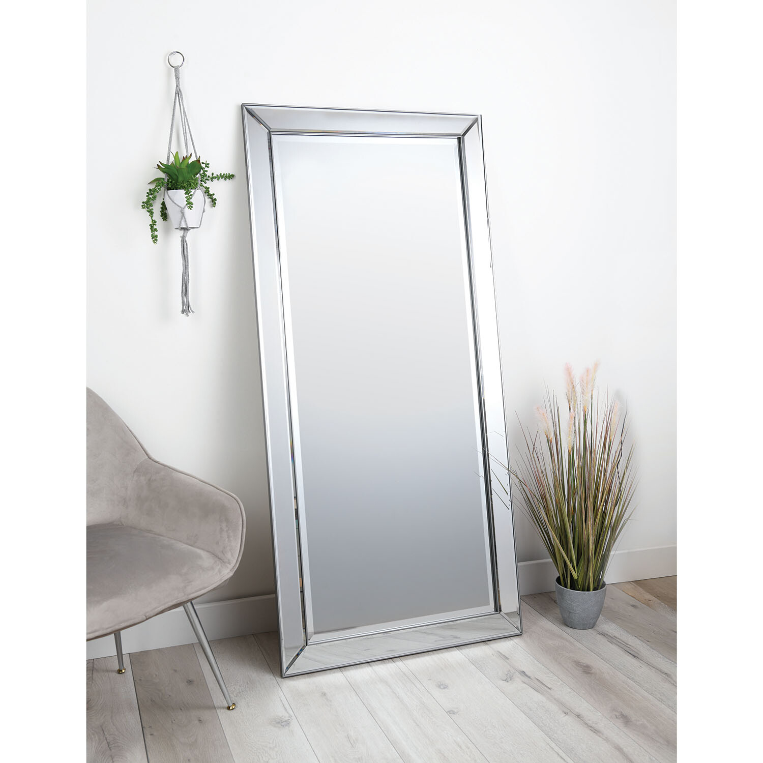 Kora Bevelled Lean To Mirror