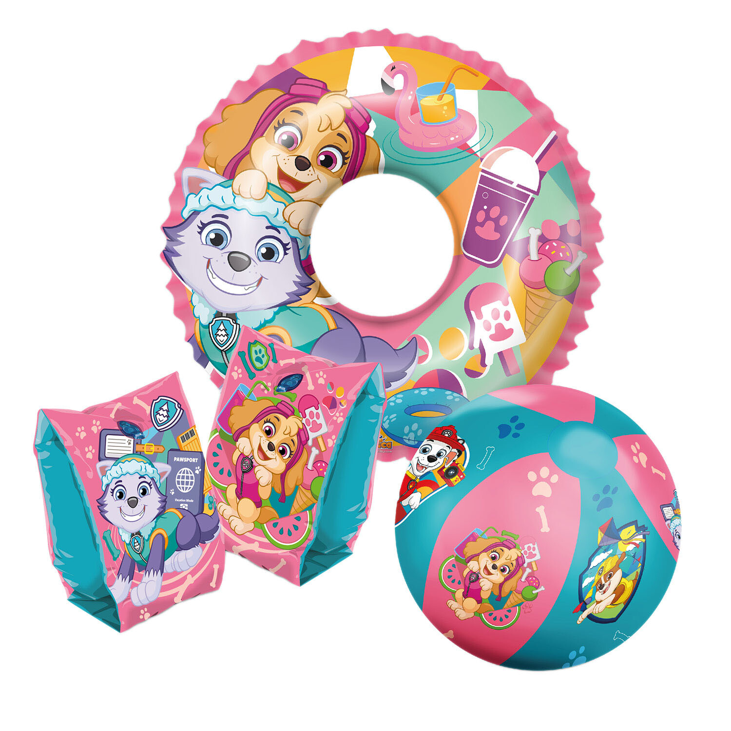 Bluey or Paw Patrol Inflatable Set