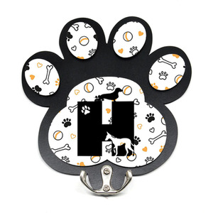 Dog Lead and Harness Hanger Letter H