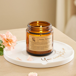 Set of 3 Natural Soy Wax Scented Candles