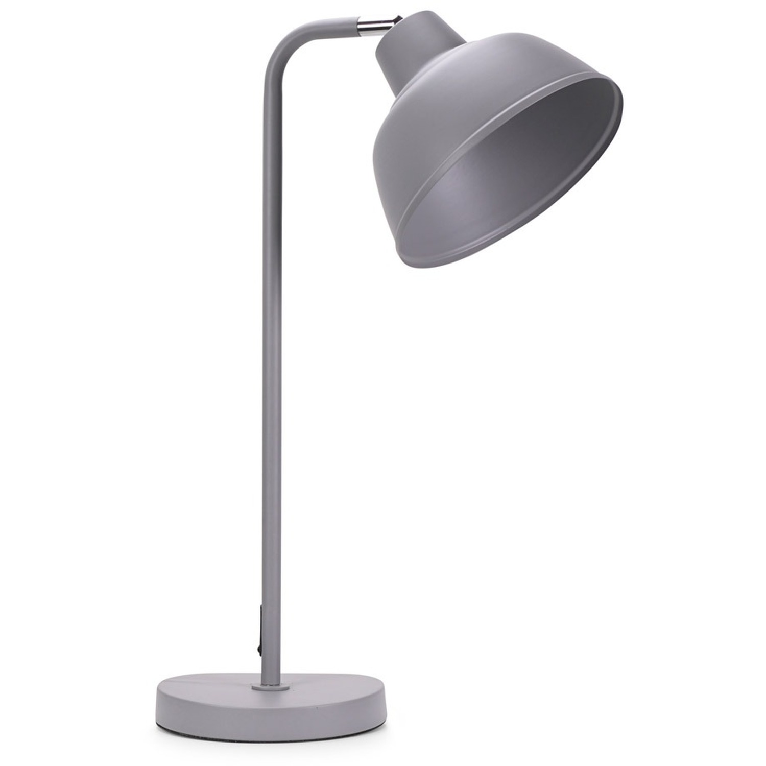 Image of Metal Stem Table Lamp with Angled&hellip;