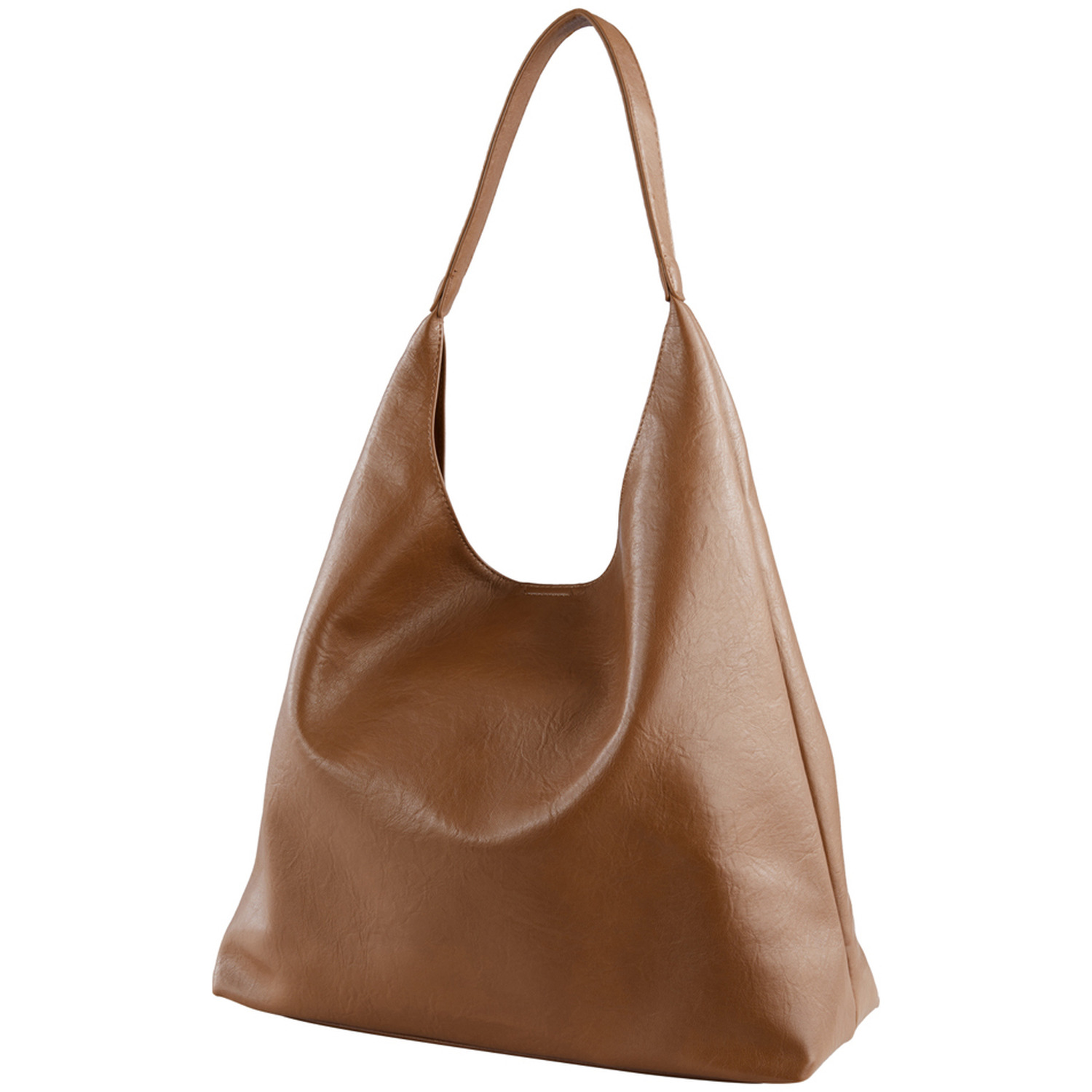 Livingandhome Brown Shoulder Bag - Brown