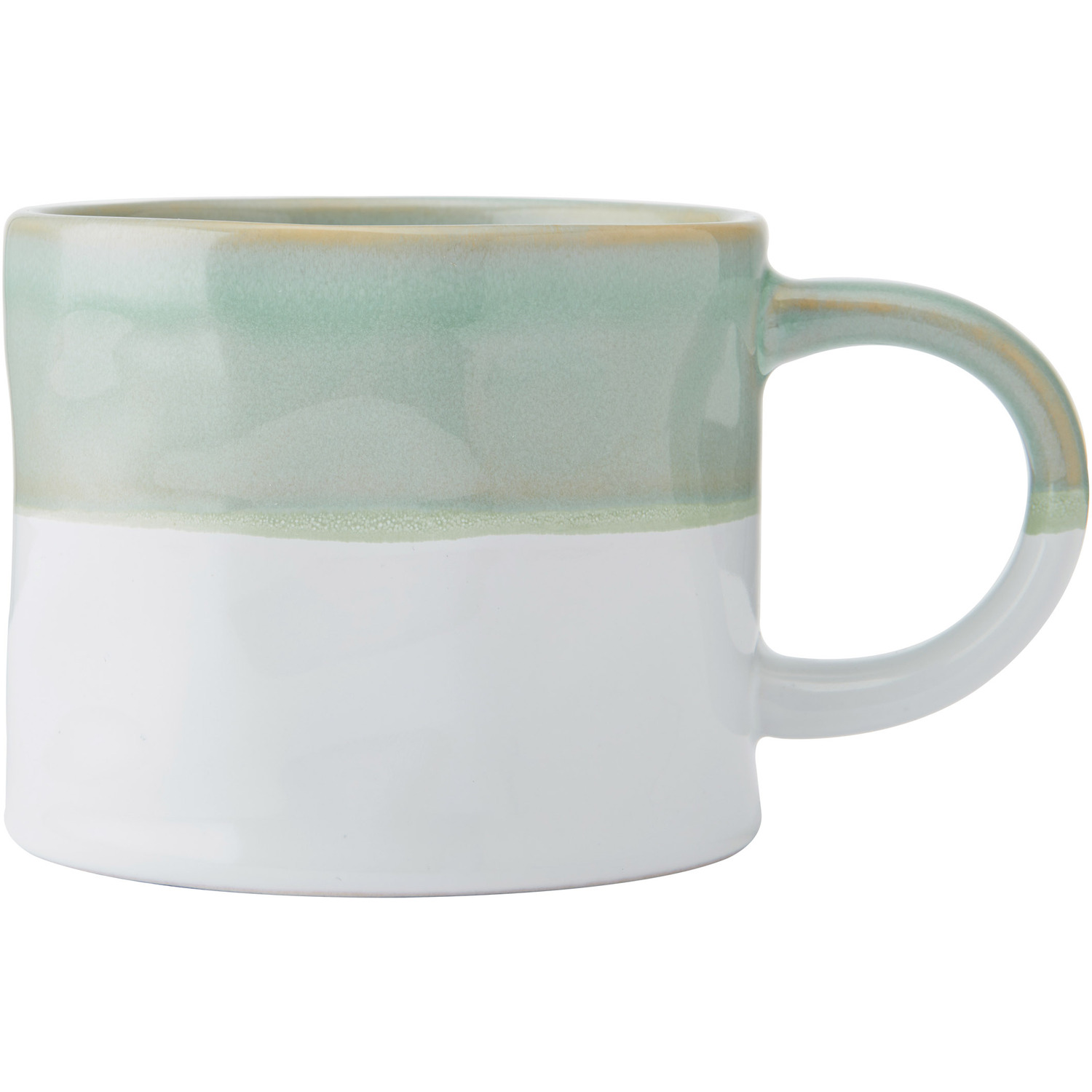 Image of Mikasa Ombre Green and White Stoneware&hellip;