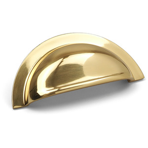 Solid Brass Cabinet Cup Handle and Knobs
