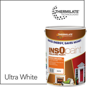 Ultra White InsOpaint Interior Emulsion Paint Insulating and Anti-Mould Paint shot 8408382
