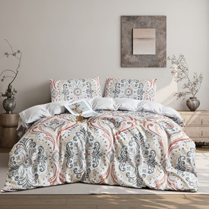 Evie Floral Printed Duvet Set