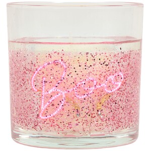 Boo Pink Light Up LED Scented Candle