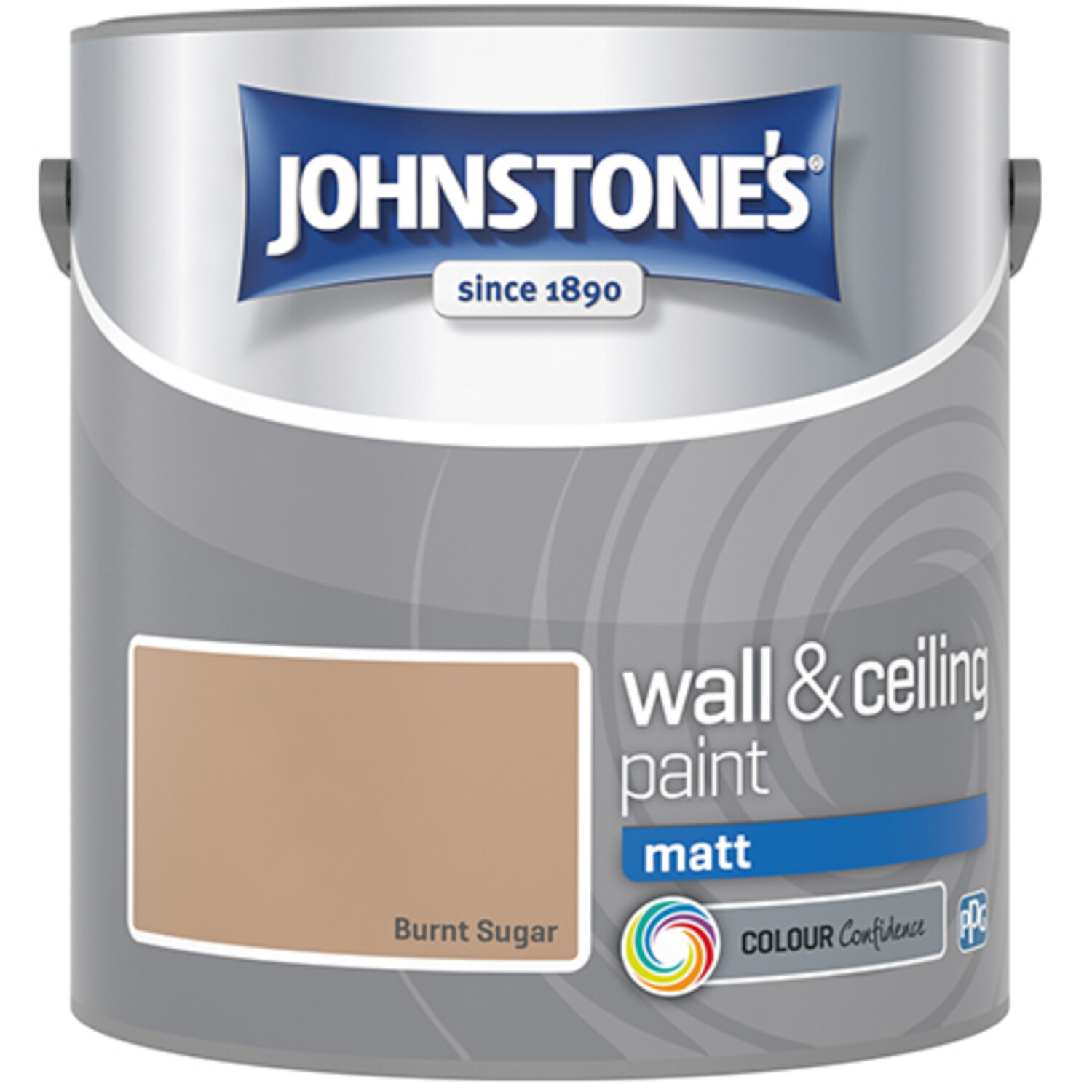 Johnstone's Matt Emulsion Paint - Burnt Sugar / 2.5L