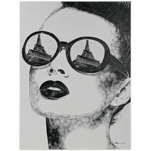 Eiffel Tower Sunglasses Reflection Art
