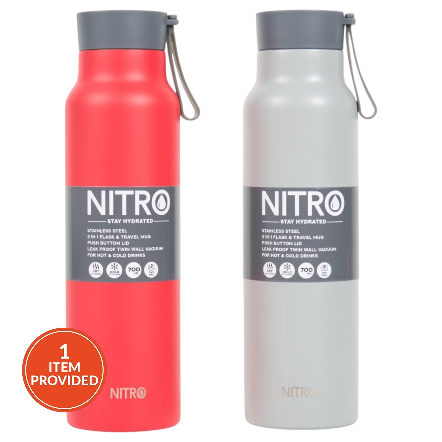 Nitro Stainless Steel Water Bottle