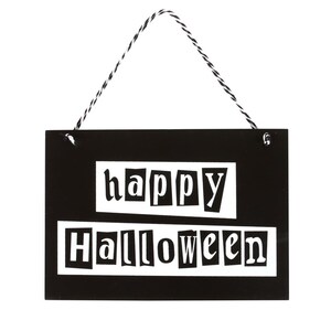 Eerie Edge Halloween Hanging Sign