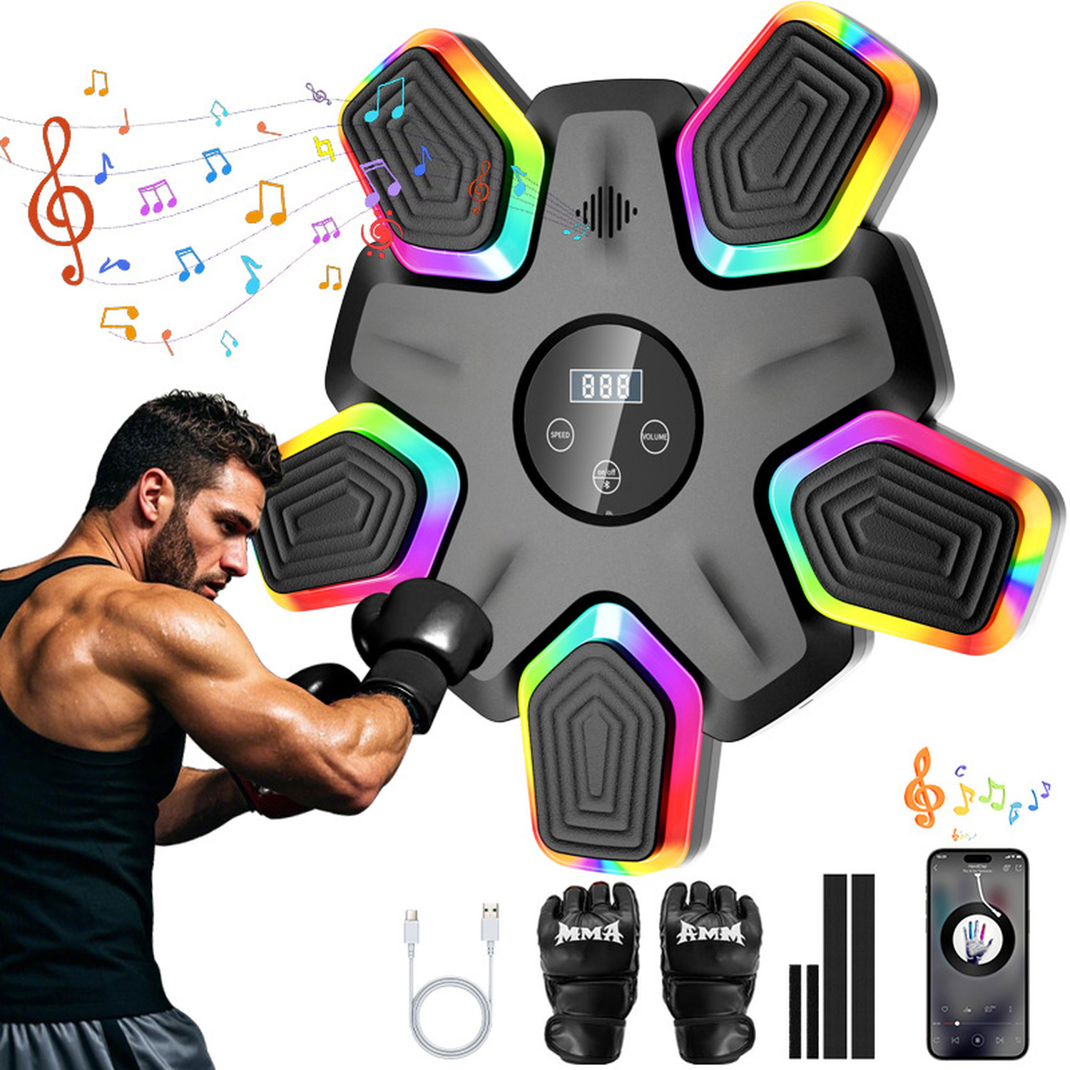 Interactive Smart Bluetooth Boxing Target