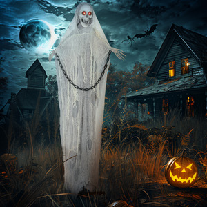 Outsunny 183 cm Life Size Scary Halloween Decorations Battery