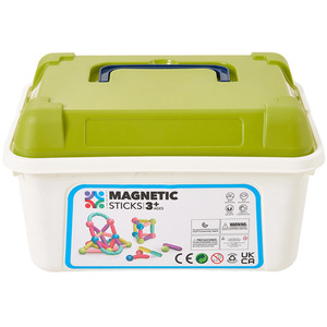 Kidkid 88PCS Magnetic Building Sticks Set