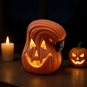 Halloween Battery Operated LED Pumpkin Lantern