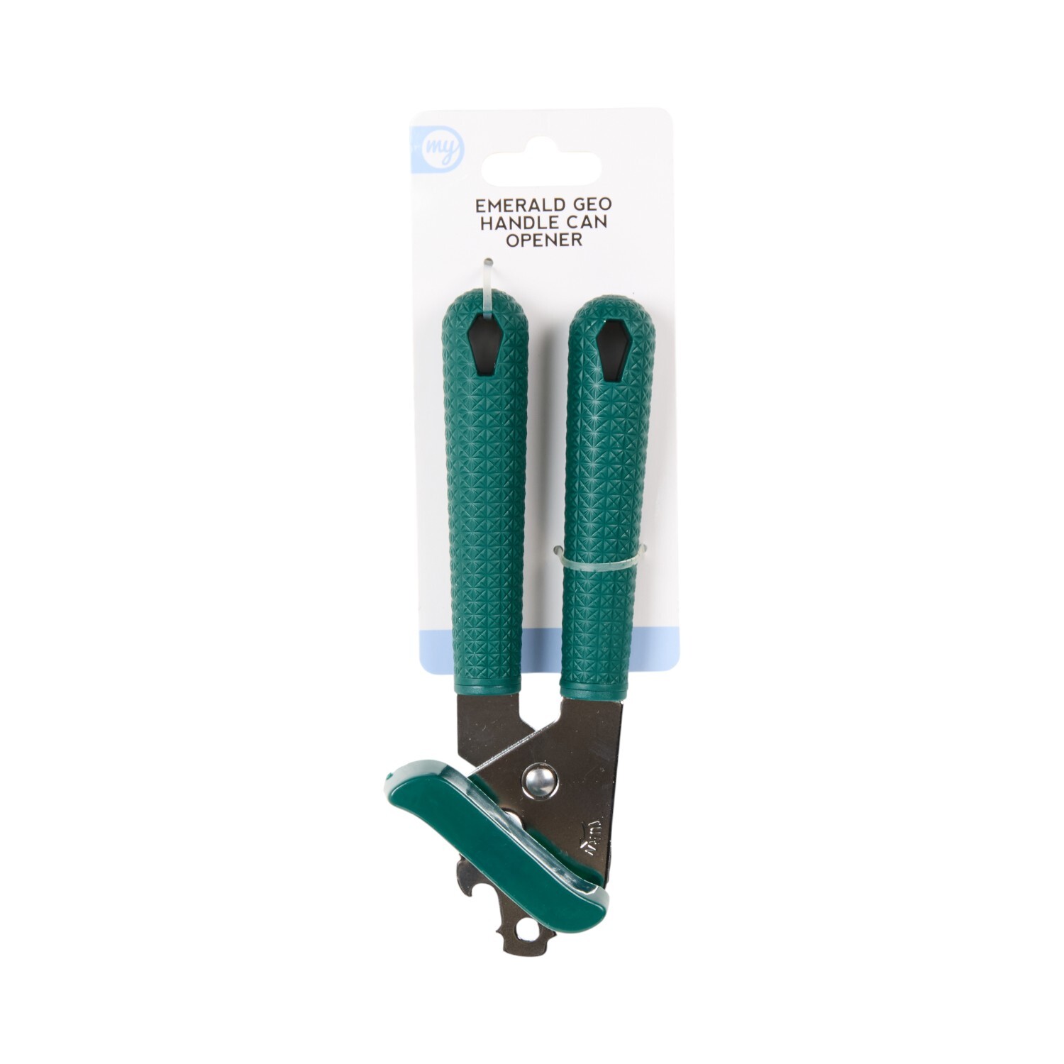 My Kitchen Emerald Geo Handle Can Opener - Green