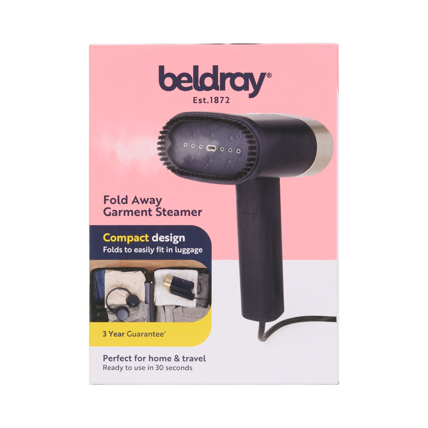 Image of Beldray Fold Away Garment Steamer -&hellip;