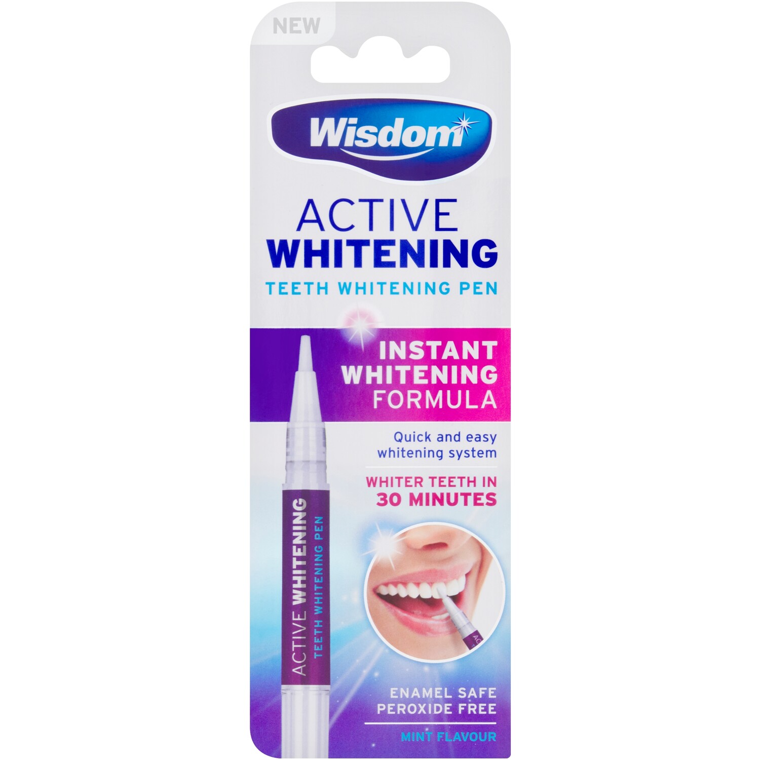 Wisdom Active White Teeth Whitening Pen