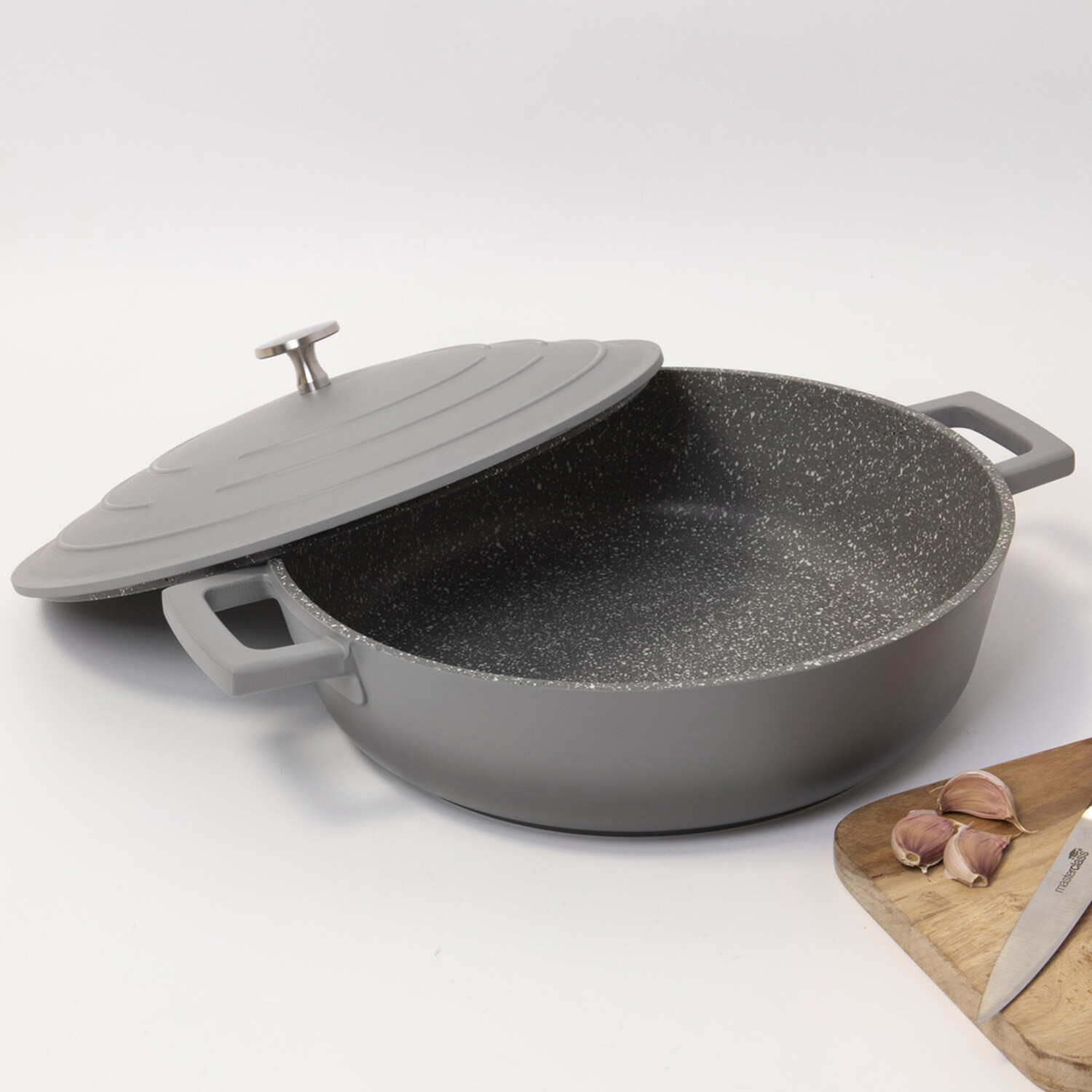 Image of MasterClass Shallow 4 Litre Casserole Dish&hellip;