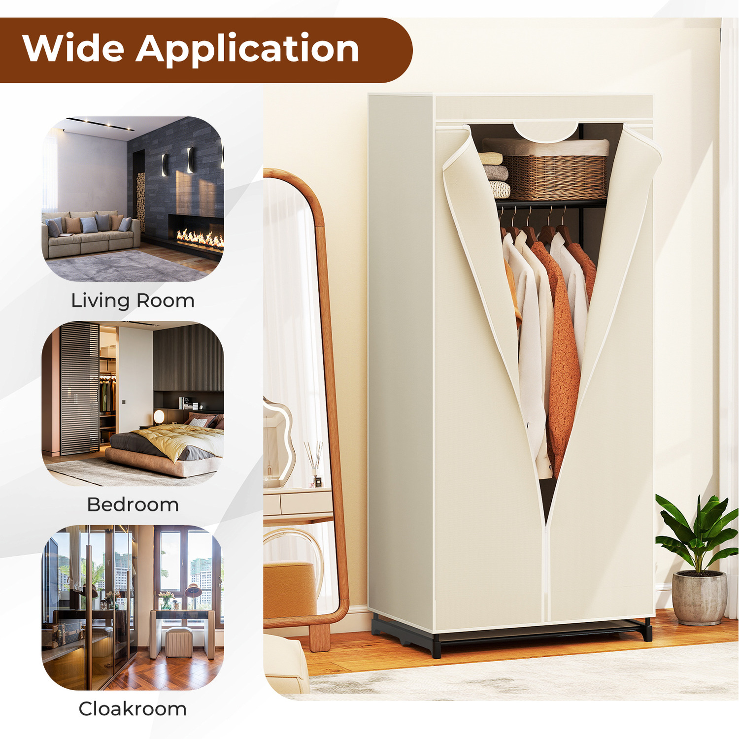 Freestanding Cloth Organizer