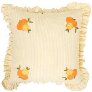Clementine Frill Cushion