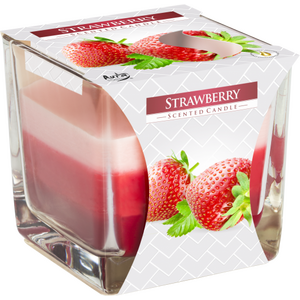 Rainbow Jar Candle - Strawberry Delight