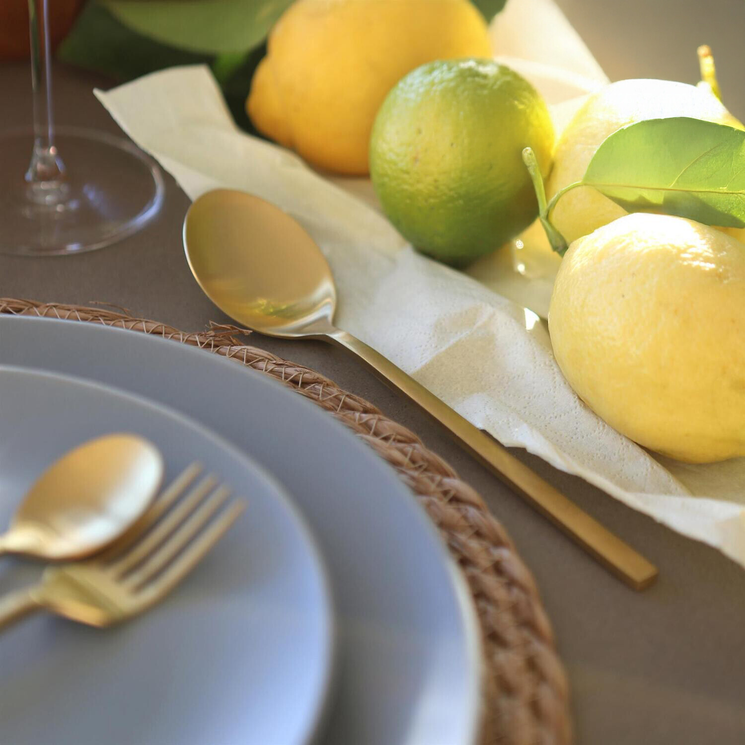 Image of Stainless Steel Metallic Coloured Dessert Spoons&hellip;