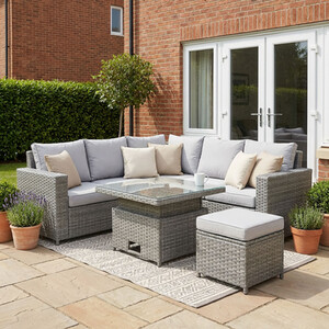 Carolina High Back 6 Seater Rattan Conversation Set
