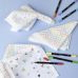 White Cotton Fabric Napkins 42 x 42 cm 12 Pack