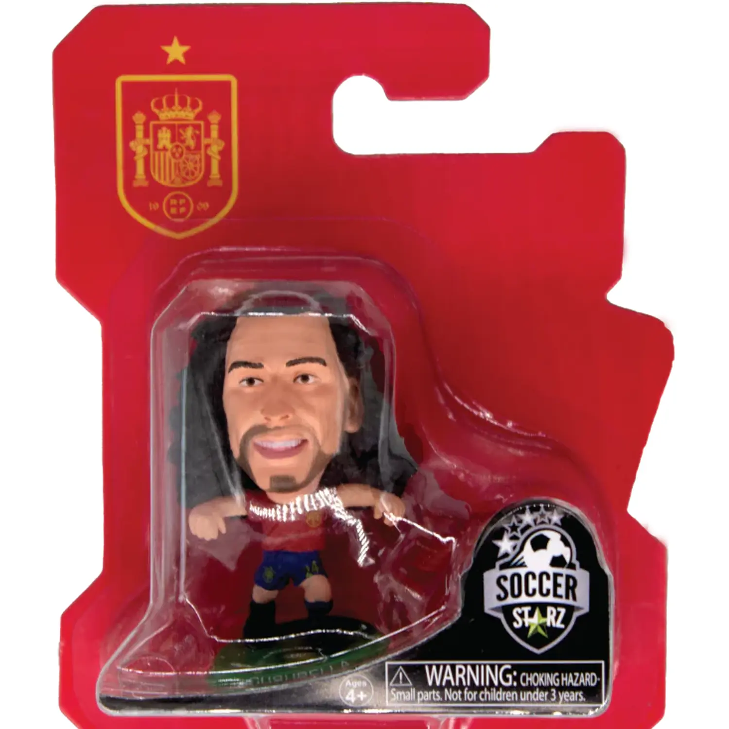 SoccerStarz Spain Marc Cucurella - Home Kit 5cm Figure - Red