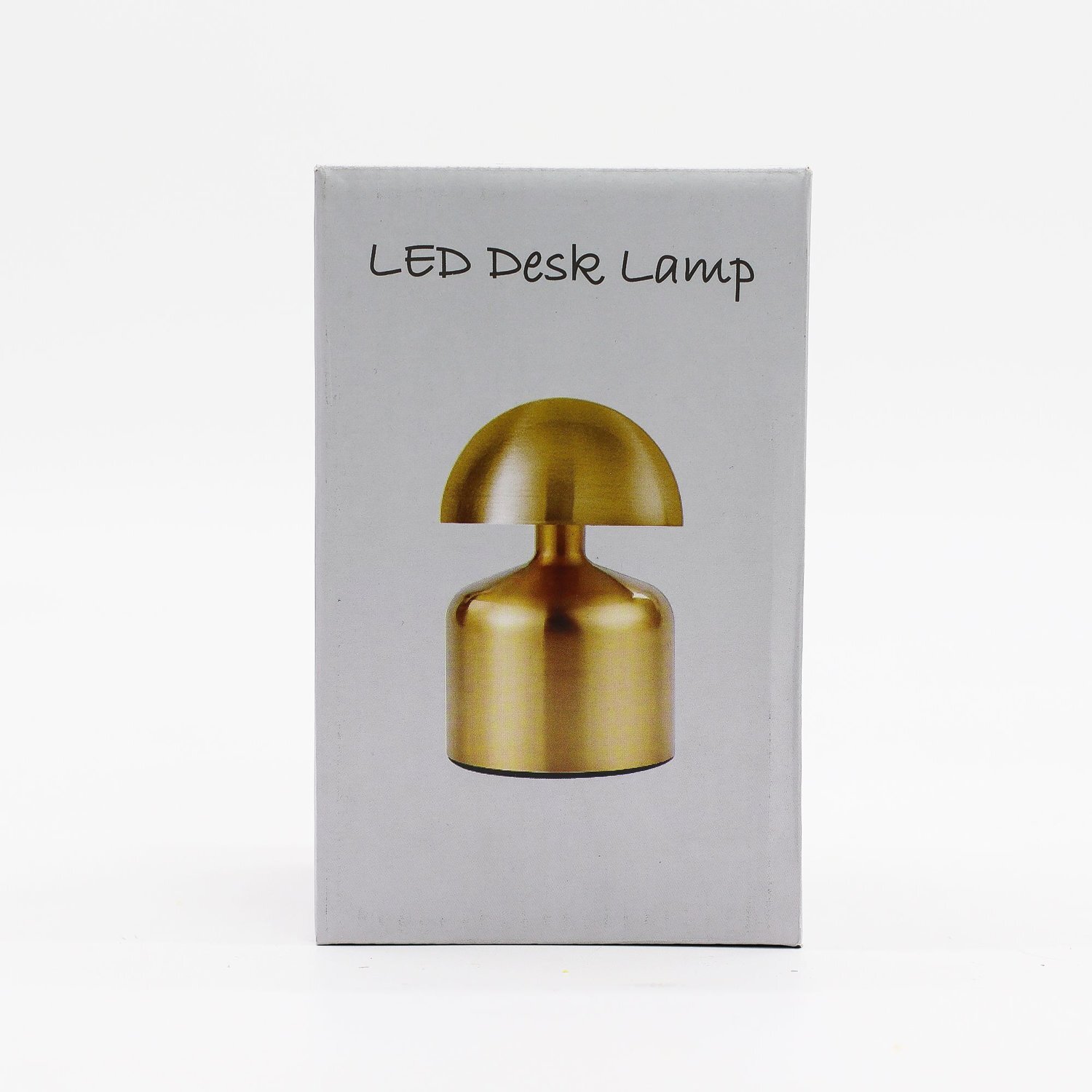 Flat Mushroom Bronze Touch Lamp Rechargeable USB C LED Light - Bronze