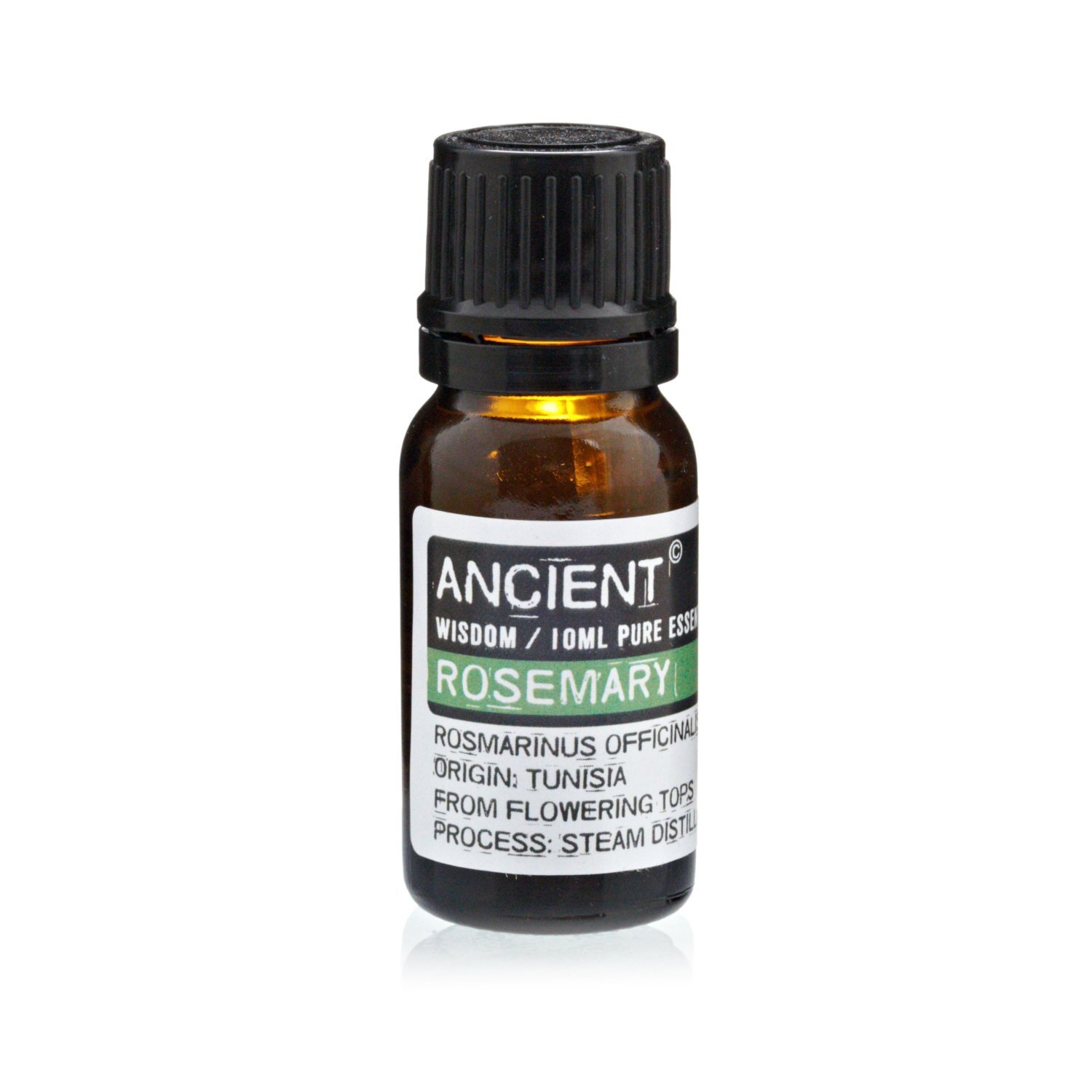 Pure Lavender, Tea Tree Rosemary Essential Oils Set - Black