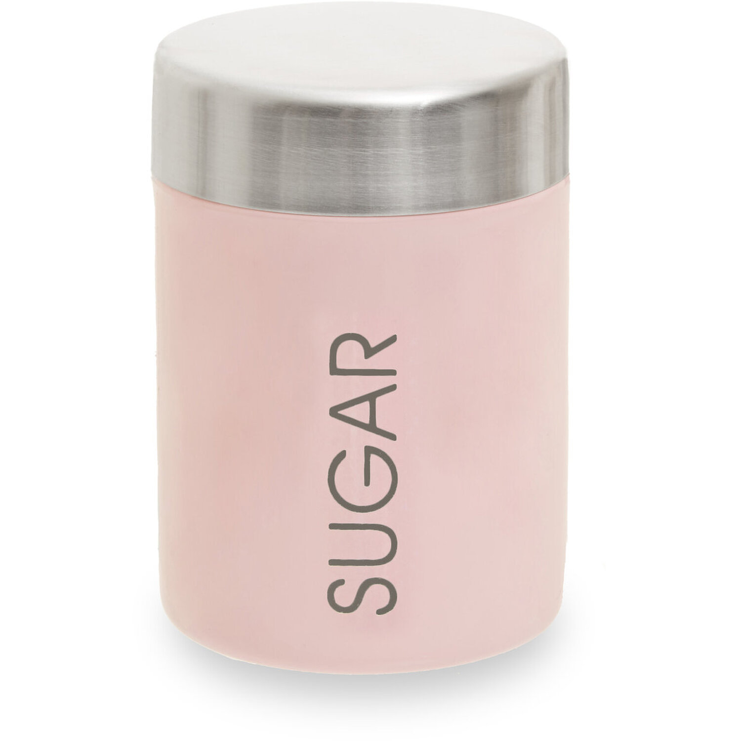 Liberty Pink Enamel Sugar Canister - Pink