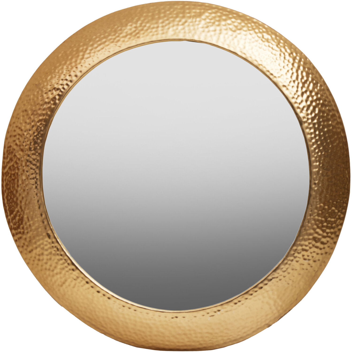 Interiors By Premier Sloane Round Wall Mirror - Gold