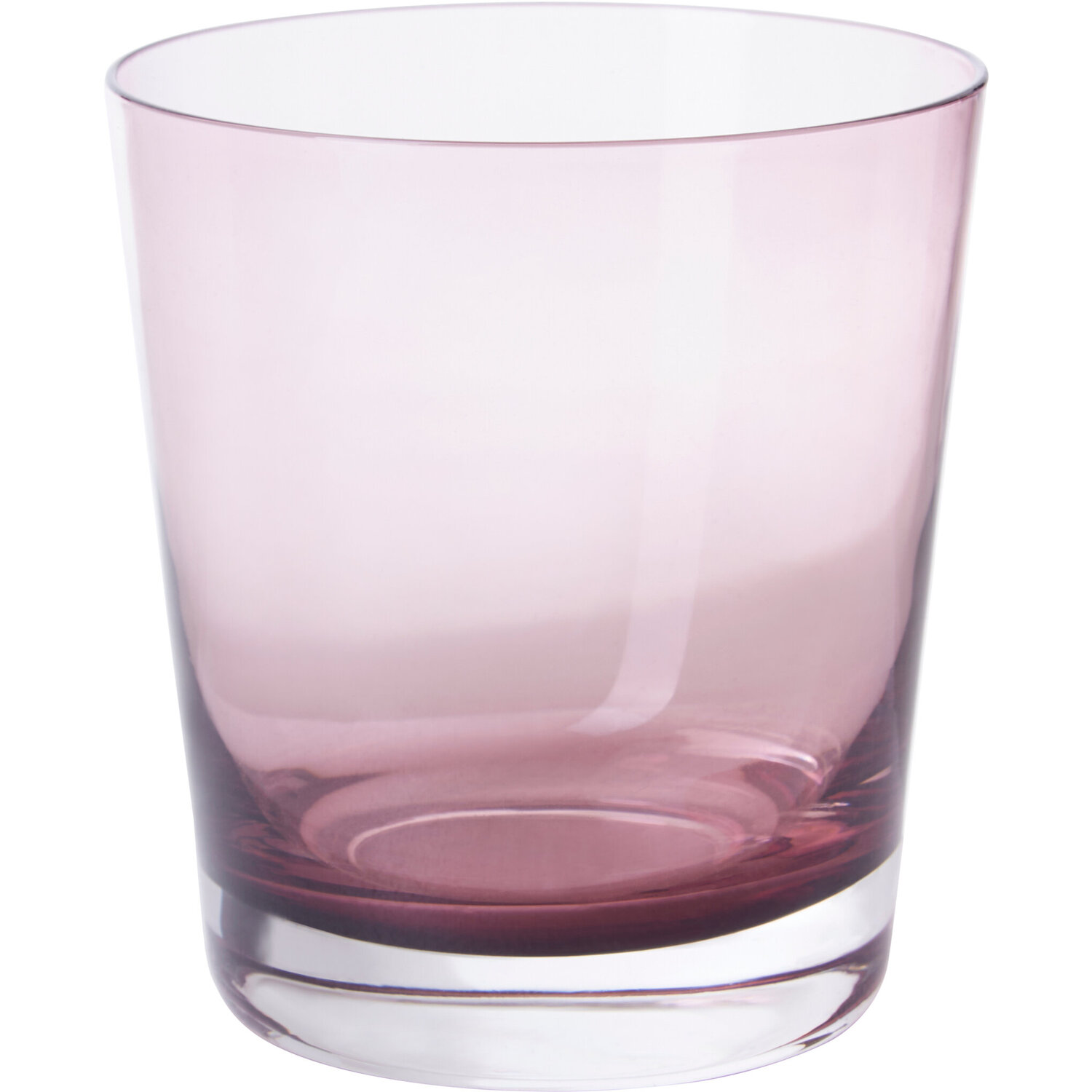 Darcy Smoked Glass Tumbler - Purple