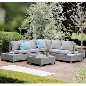 Monte Carlo Stone Outdoor Garden Furniture Modular Lounger