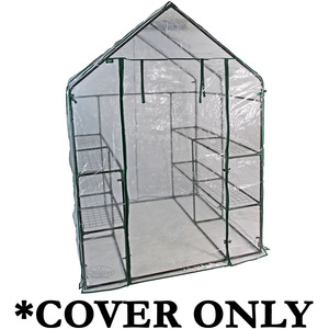Actiasgear Replacement PVC Cover for 8-Shelf Walk-In Greenhouse