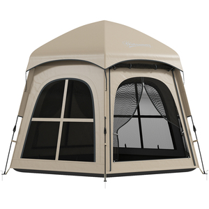 Outsunny Pop Up Tent 3000mm Waterproof for 3-4 Person