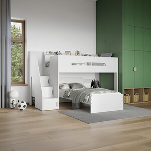 Stepaside L Shaped Bunk Bed
