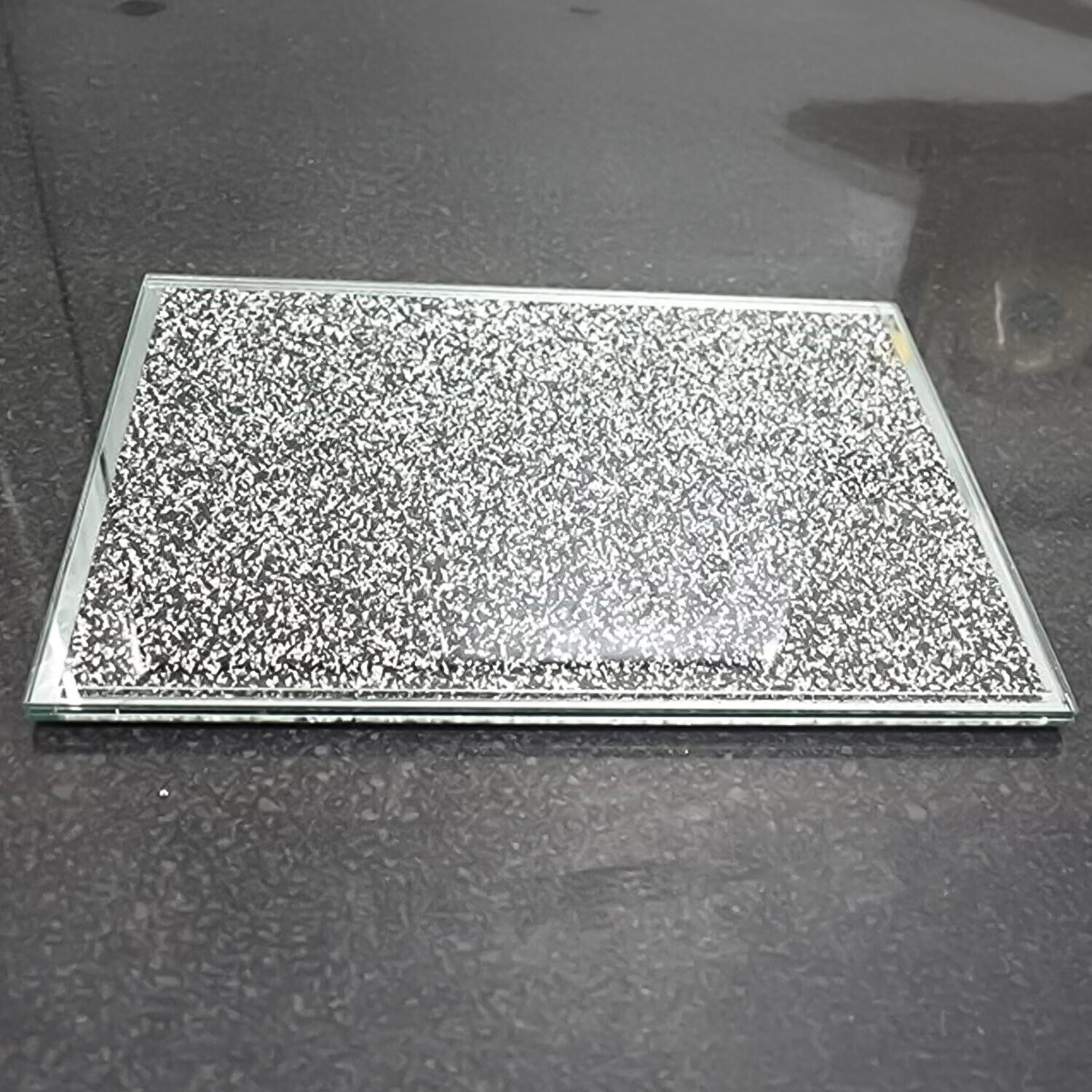 Image of Worktop Saver Black Silver Crushed Jewel&hellip;